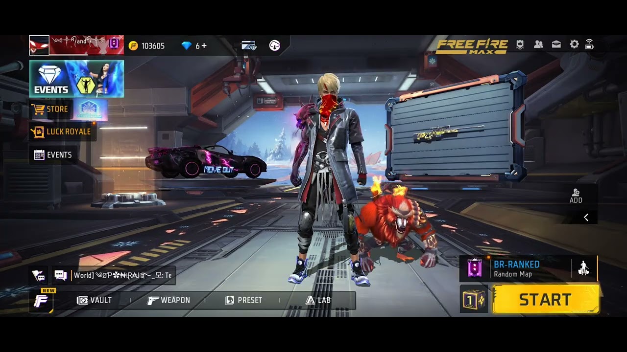 Garena freefire. live RP - YouTube