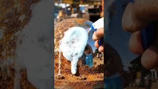 Extreme Rust Removal | Polished Dome Cap Restoration USA #rustremoval #satisfying #rustling