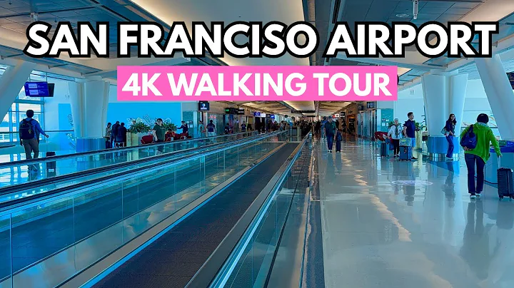 San Francisco Airport International Terminal Walk 🇺🇸 | SFO 4K Walking Tour