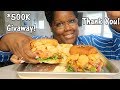 (closed) INTRODUCING THE IT'S SO GOOD SIGNATURE SANDWICH! THANK YOU SUBSCRIBERS! 먹방 MUKBANG + RECIPE