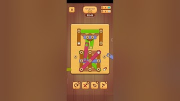 WOOD NUTS & BOLTS PUZZLE LEVEL 10