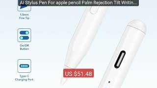 Ai Stylus Pen For apple pencil Palm Rejection Tilt Writing Fu... — Amazing Value 2026 | Must Have!