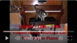 Honey - Player Piano Roll - Qrs - 7790