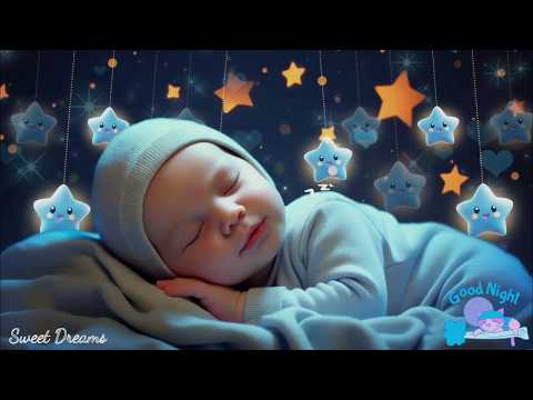 Overcome Baby Insomnia in 3 Minutes 💤 Mozart & Brahms Lullabies | Soothing Baby Sleep Music