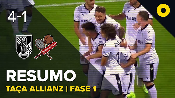Resumo: Vitória SC 4-1 Leixões SC - Allianz Cup | SPORT TV