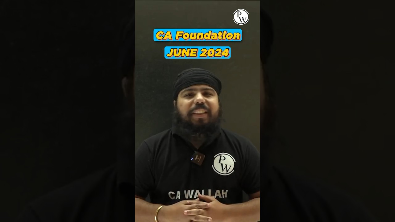 ICAI Latest Announcement 📢 CA Foundation June 2024 Date Sheet📅 