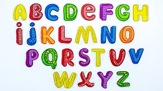 Наклейки Английские Буквы! Учим Алфавит!