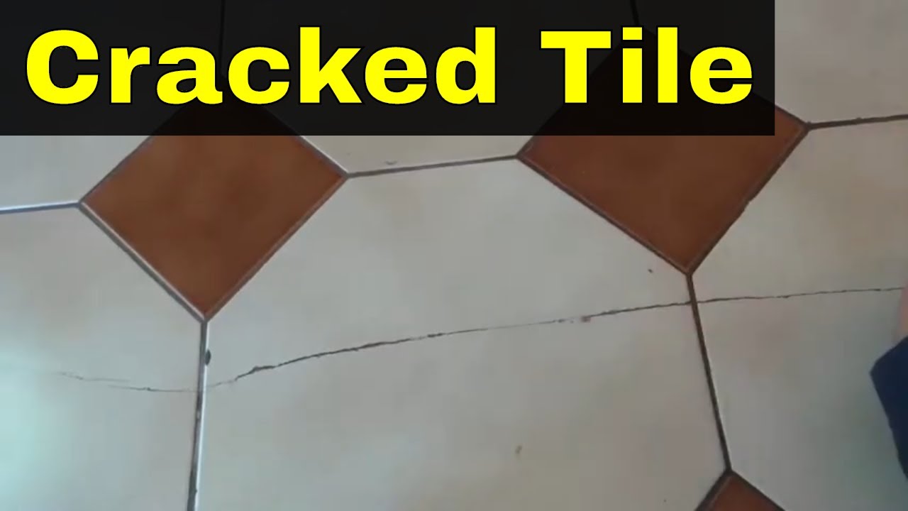 How To Seal A Cracked Tile-Tutorial-Easy Fix