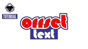How to offset text Inkscape tutorial