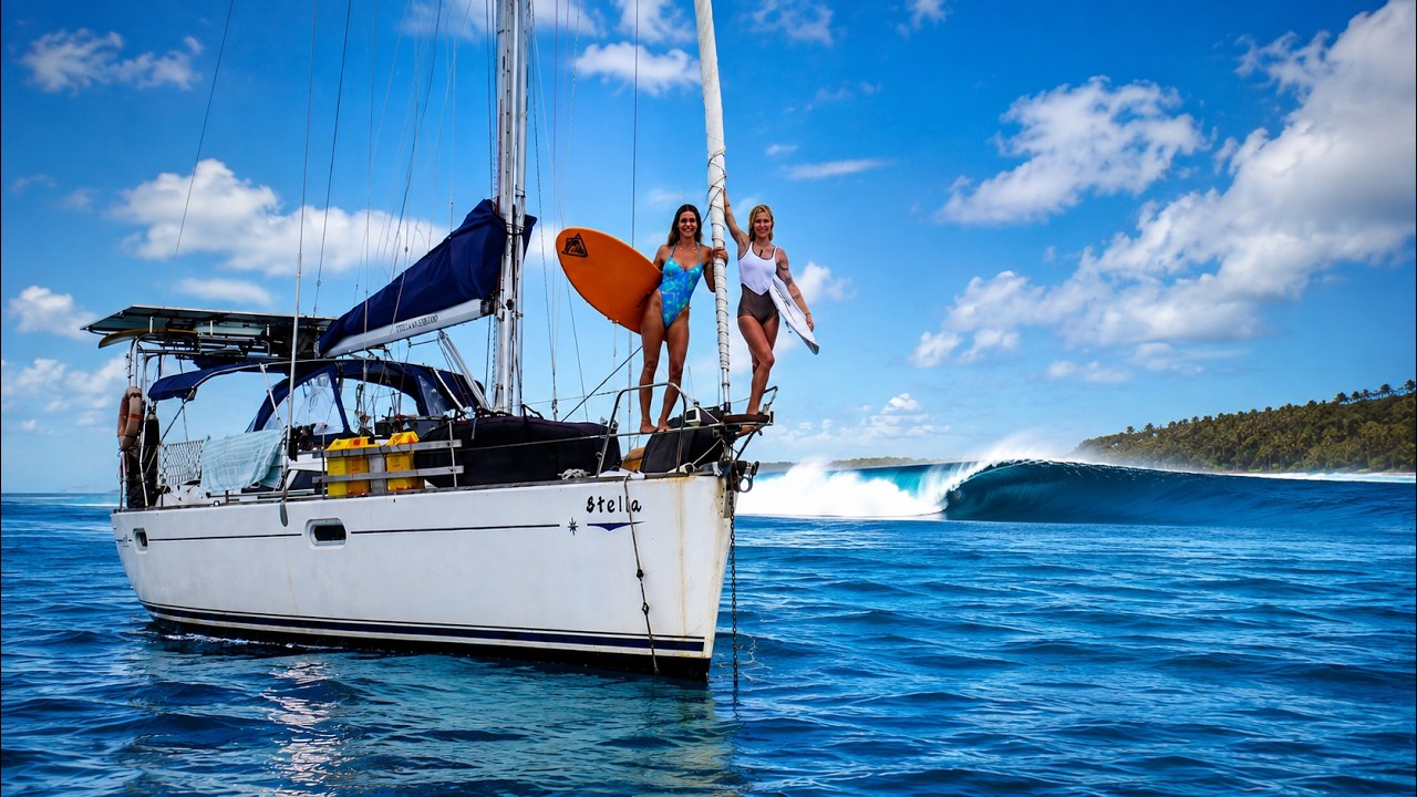 ⁣3 Perfect Waves in One Day | Sailing the Mentawais