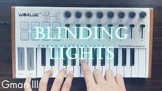 Blinding Lights - The Weeknd Midi Cover Worlde Tuna Mini