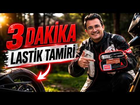 Patlak Lastik Nasıl Tamir Edilir? | Motosiklet Lastik Tamir Kiti Kullanımı
