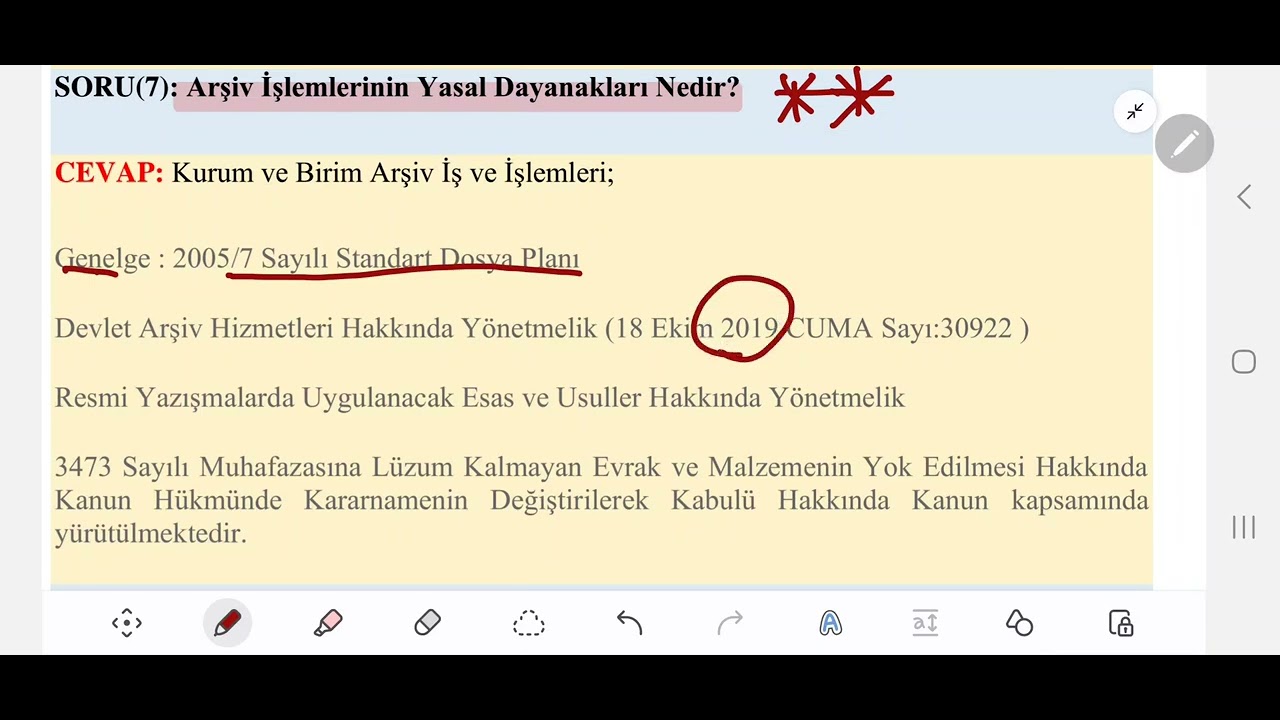 Devlet Arşiv Hizmetleri Hakkında Yönetmelik Çıkabilecek Sorular