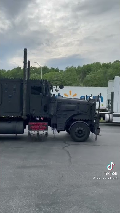 Zombie semi truck