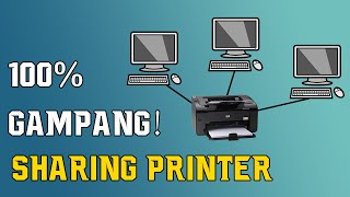 CARA SHARING PRINTER - 100% MUDAH❗Windows 7, 10, 11 | Mexious Tech #printer #tutorial