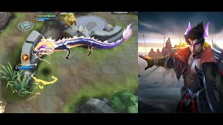 MVP! New Hero Yu Zhong Gameplay - Mobile Legends