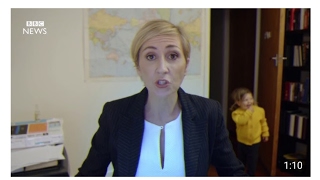 Women interrupted during BBC interview