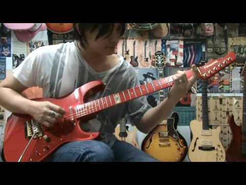 Fernandes Ken Larc En Ciel Signature Guitar Drive Sound Wmv Youtube