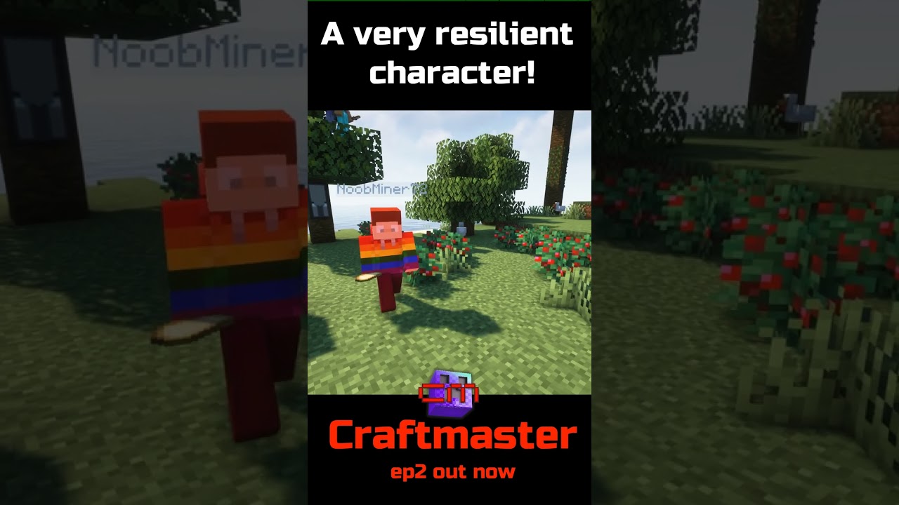 This is what a RESILIENT player looks like! - Minecraft Craftmaster 