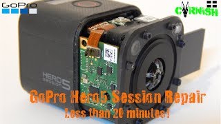 GoPro Hero 5 Session Teardown and Repair | LCD Screen Fix | Disassemble