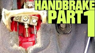 How to Replace Handbrake Cable - Hyundai Accent - PART 1