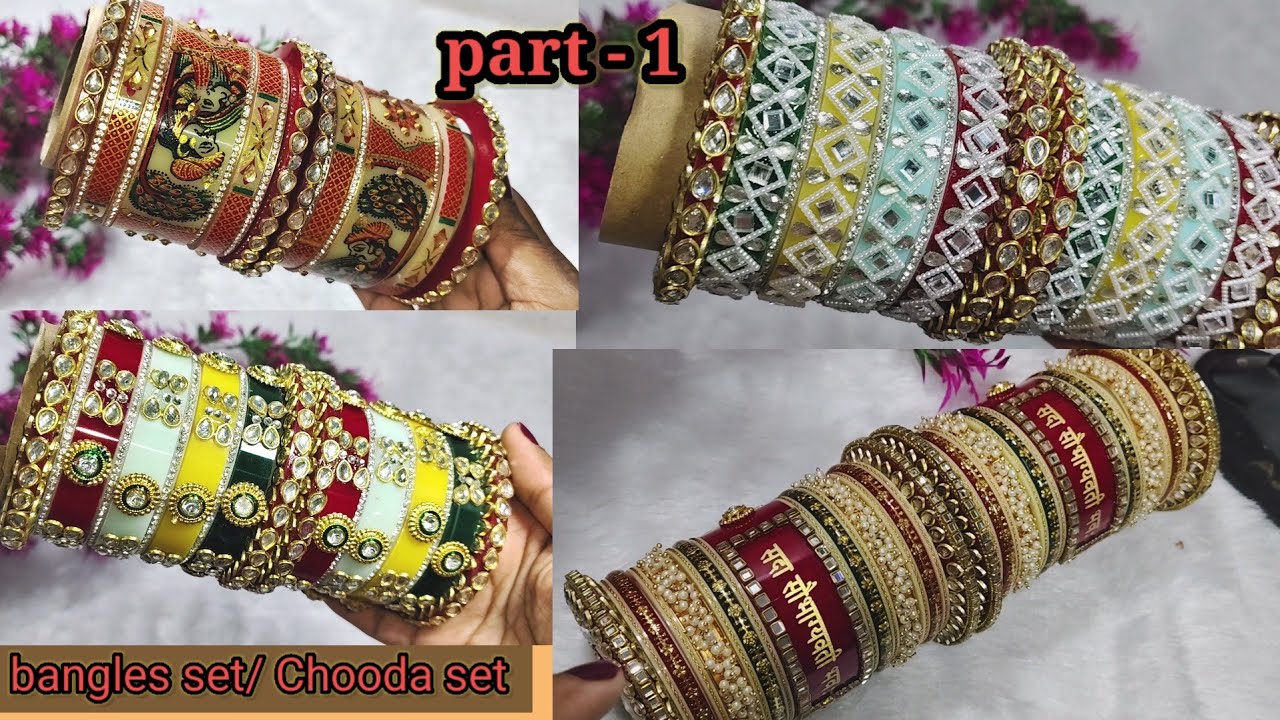Bangles set/ chuda set haul part --1 festival special bangles 