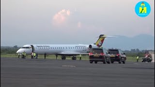 Umutambukanyi Wumukuru Wigihugu Yafashe Urugendo Rwerekeza Mu Gihugu Ca Ouganda.