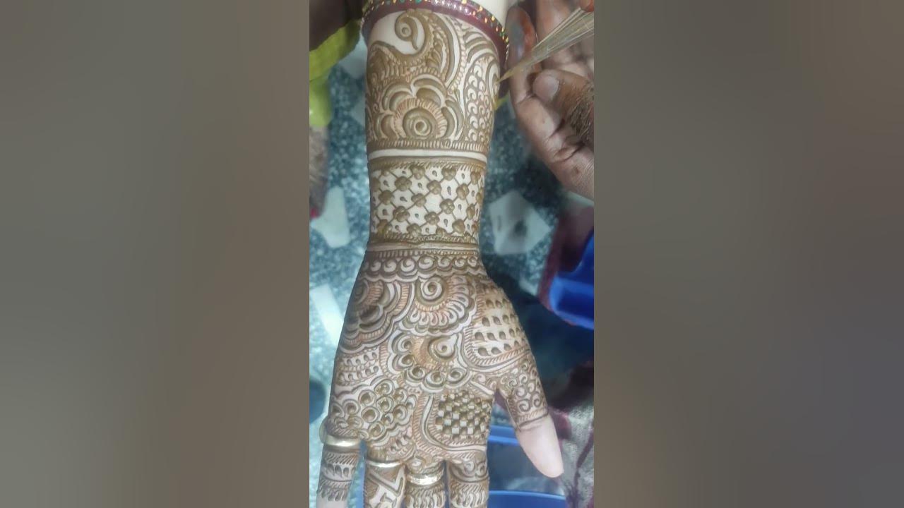 mehandi angejment#yadavmehandiarts - YouTube