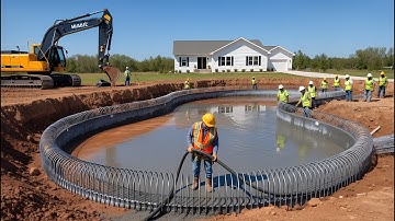 They Built Epic Backyard Pools | Start to Finish, Time-Lapse | @wetscapes