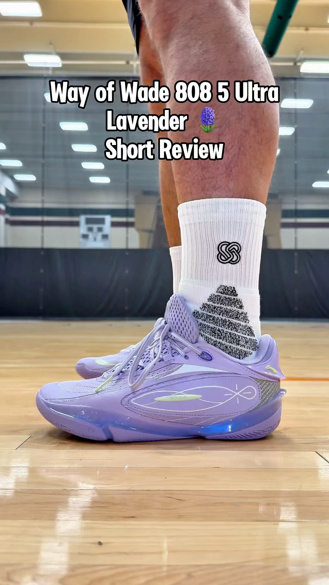 Wade 808 5 Ultra “Lavender” — light, bouncy, and built to move