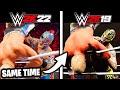I played 2 WWE ROYAL RUMBLE's at the SAME TIME