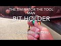 Bit holder follow in action!!