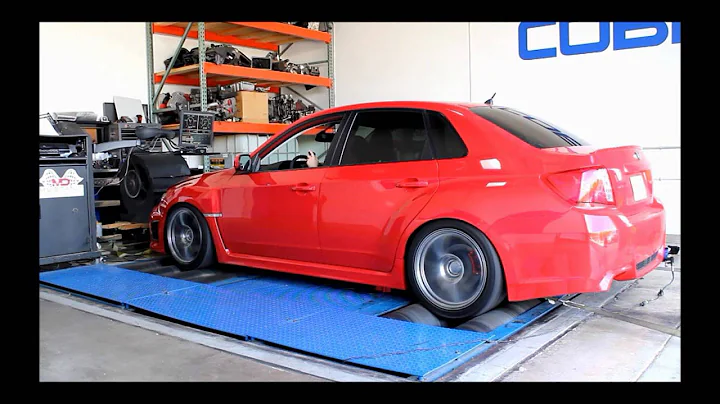 295 WHP / 320 WTQ - 2011 WRX stage 2 COBB Plano