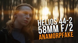 Helios 44-2 Anamorfake Mod / Cinemod Review #vintagelens #anamorphic #helios44