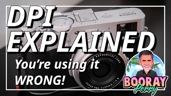 DPI Explained: Why Dots Per Inch doesn't mean what you think it means!