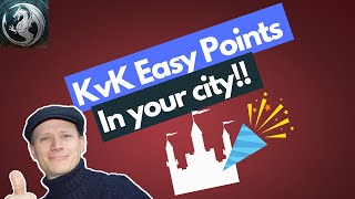KVK 250m Easy Points in your Own City!! 🥳 King of Avalon