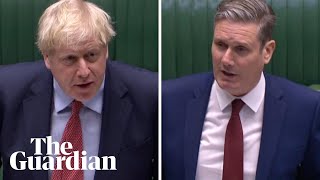 PMQs: Boris Johnson and Keir Starmer clash over coronavirus in care homes