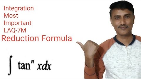 REDUCTION FORMULA | INTEGRATION | MOST IMPORTANT | MATHS-2B | INTERMEDIATE