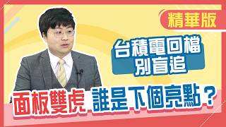 【精華／劉大】台積電回檔買點在哪？面板雙虎誰能接棒？群創跨足封測、友達押寶矽光子！