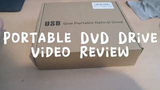 Portable DVD Drive Video Review