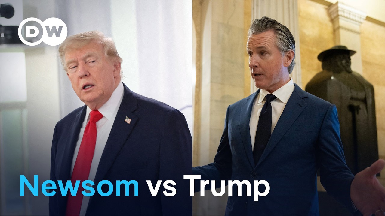 California governor accuses Trump of targeting his wife and family | DW News