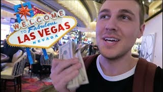 GAMBLING IN LAS VEGAS & ACTUALLY WINNING!