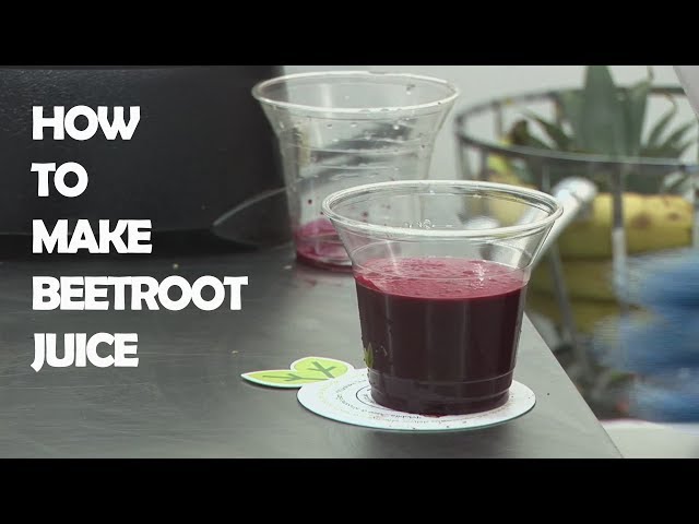 Beetroot Juice Recipe Using Blender 