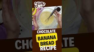 Moist & Rich Double Chocolate Banana Bread Recipe