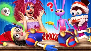 Amazing Digital Circus! Siapa Yang Membunuh Pomni? Giant Game Of Clue Di Kehidupan Nyata!