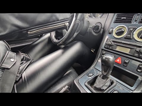 Driving SLK in Leather Outfit Preview