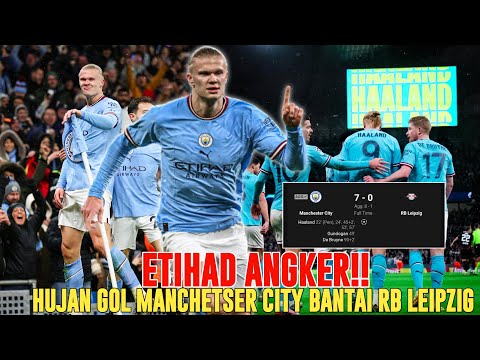 DIAMOND69 x hitamslot88 - ETIHAD ANGKER 😱 Eling haaland quintrick 😍 Manchester City Bantai Rb Leipzig 7-0 🥶 Skill & Goals🔵 8-1