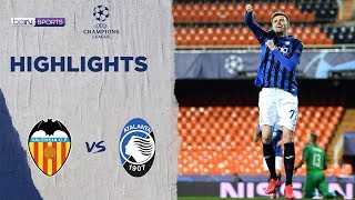 Valencia 3-4 Atalanta | Champions League 19/20 Match Highlights