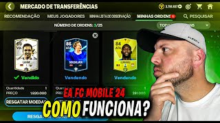 ? DICAS De MERCADO Para INICIANTES EA FC MOBILE 24