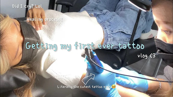 Getting my first ever tattoo 🥳 [VLOG]